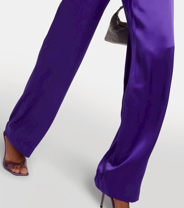 The Sei High-rise wide-leg silk satin pants
