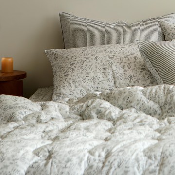 Dailylike 莫代爾印花薄被  單人加大 155*205cm  03 Nature