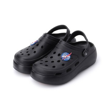 NASA 洞洞園丁鞋 黑 女鞋