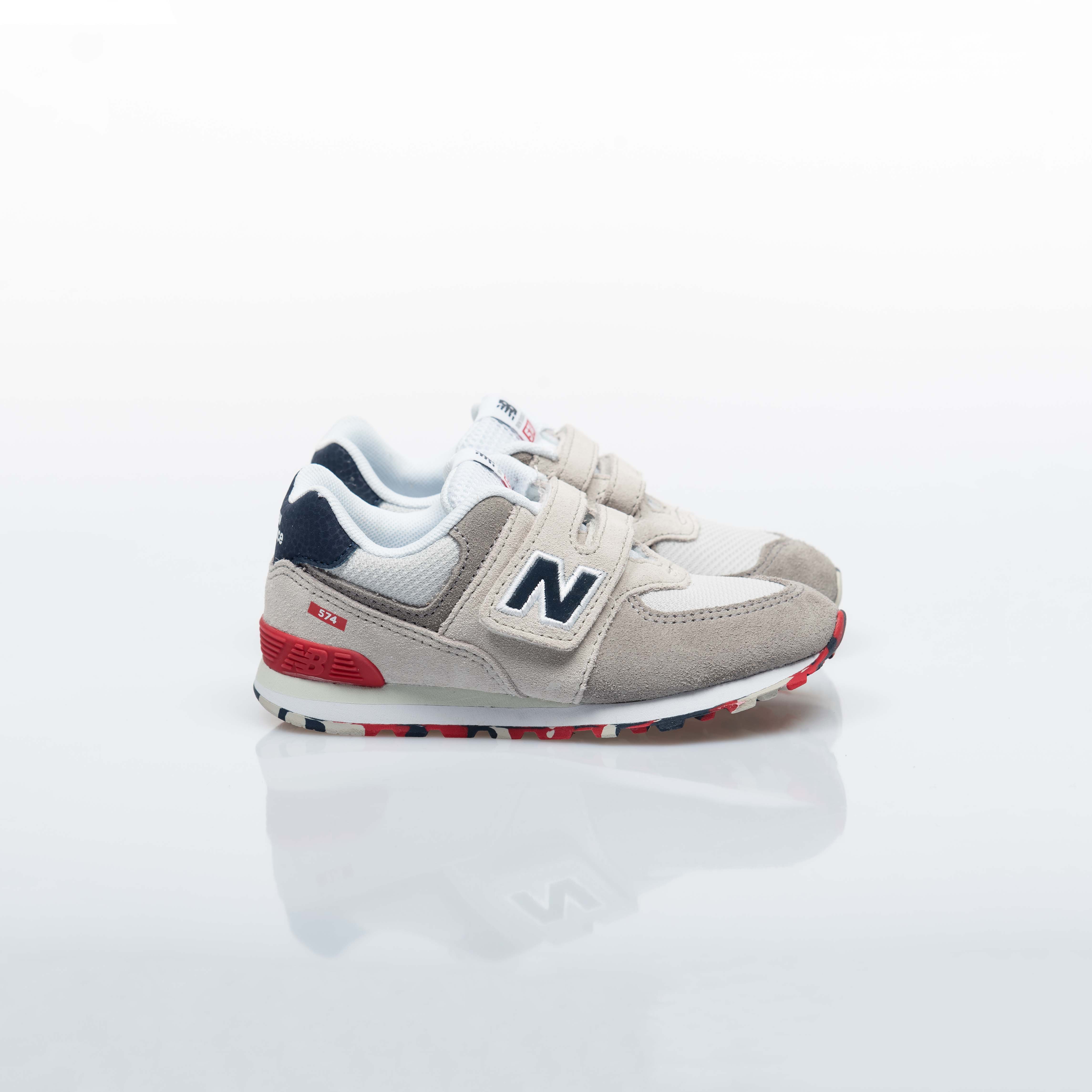 【NEW BALANCE】童鞋 IV574UJD 灰素面
