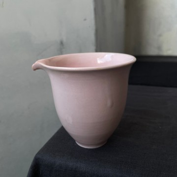 @studio_florero  粉紅絞胎茶海