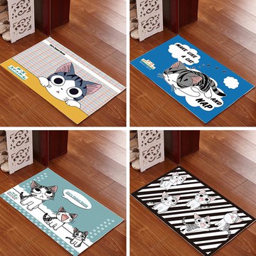 家用可愛進門地墊入戶門墊廚房地墊吸水腳墊浴室防滑墊子地板墊