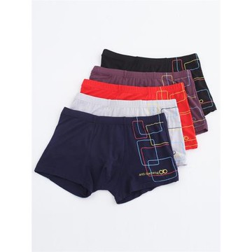 AB內衣專柜正品 夏季抗菌竹纖維男士U凸中腰平腳褲 ab內褲男Y209