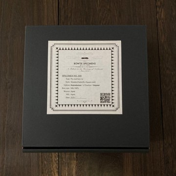 關於 BOWTIE SPECIMENS 領結的五金配件與包裝
