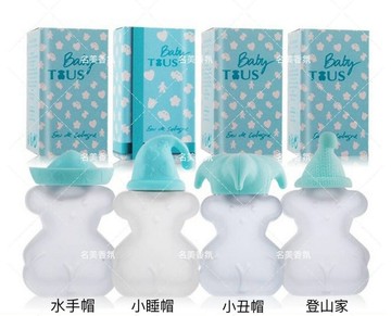 【名美香氛】TOUS BABY 淘氣小熊寶寶淡香水 4.5ml 小丑帽/登山家/小睡帽/水手帽