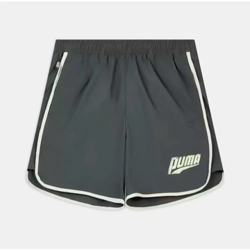 PUMA PUMA 短褲 EASY MILES 韓國 流行系列 灰色 6吋 短風褲 女 63629677