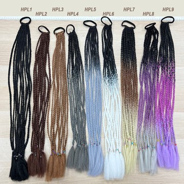 台灣現貨 魔髮樂 假髮辮子 歐美髮辮 雷鬼頭 9色 HPL