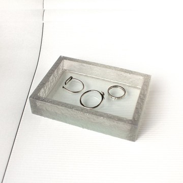 湖中女神許願池 透灰 v.2 / 置物盤 收納盤 擺飾