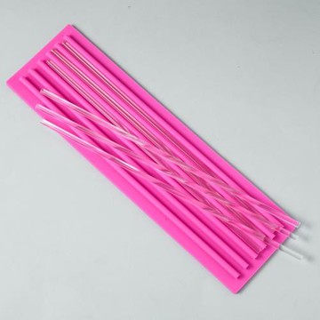 翻糖褶皺間隔模具 層次亞克力褶皺棒硅膠搭模具搭配套裝