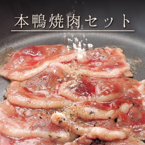 お歳暮 ギフト 本鴨焼肉セット2人前（焼きそば付き） 送料無料（北海道・沖縄を除く）