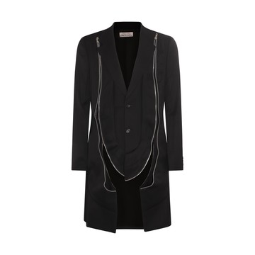 Comme Des Garcons Homme Plus - Black Wool Coat