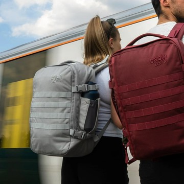 英國大容量防潑水輕旅登機後背包28L - 軍用款 星河藍2.0