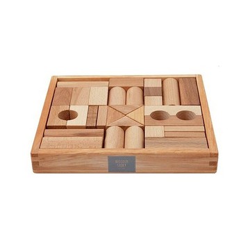 Wooden Story - 原木積木組 - 30pcs