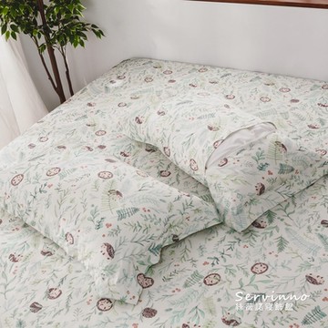 絲薇諾 MIT 60支天絲長絨棉 舖棉床包枕套組  (哈里躲貓貓--加大6尺)