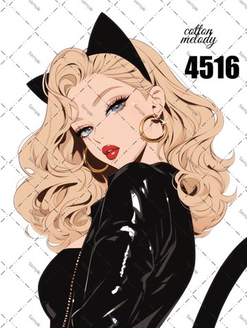 原廠貼紙 no.4516 人物貼紙 原創貼紙 原創人物貼紙 裝飾貼紙 棉質旋律