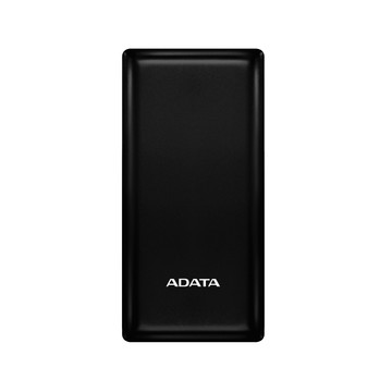 【ADATA 威剛】C20 黑色 20000mAh 行動電源 簡約設計 輕便攜 QC/PD 快充