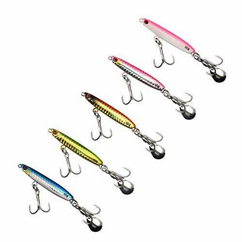 Colorgo メタルジグ ルアー ジグパラ スピンテイル 10g 15g g 25g 30g シーバス マグロ ヒラメ スズキ マス カツオ タ 通販 Lineポイント最大0 5 Get Lineショッピング