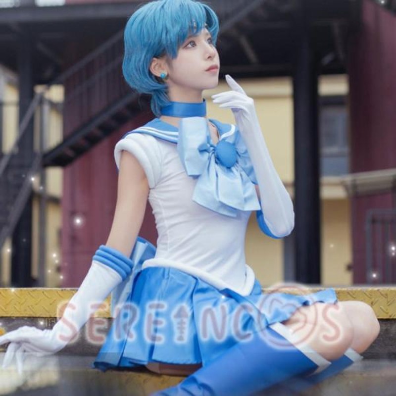 美少女戦士セーラームーン コスプレ 水野亜美 コスプレ 衣装 第一部