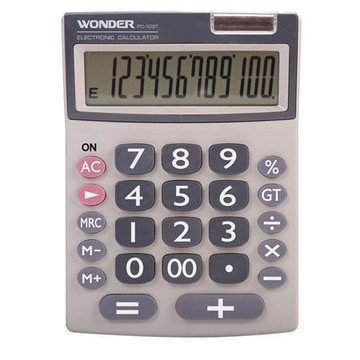 WONDER旺德12位元多功能計算機/PC-103T/混色