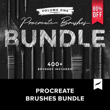 Procreate筆刷 | Procreate Brushes Bundle 500款Procreate筆刷套裝