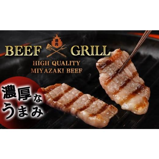 ふるさと納税 宮崎県 都城市 宮崎牛バラ焼肉1kg(真空)_17-8903_ (都城市) 牛肉 牛バラ焼肉用カット肉(500グラム×2袋) 合計1キロ 肉質等級 4等級・5等級 バラ …