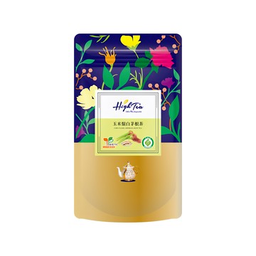 High Tea 玉米鬚白茅根茶  嚴選台灣在地高品質紅鬚玉米筍  添加白茅根與紅棗  甘潤香甜  3.5g  12包  1袋