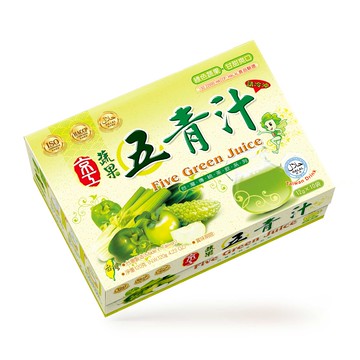 【京工】 蔬果五青汁 12g*10包/盒 即沖即飲 常温 素食