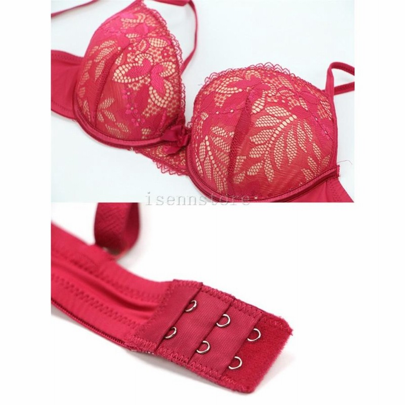 ショーツセット レディース ブラジャー 脇高ブラ 花柄刺繍 レース 誘惑 美胸 3/4カップ プチプラ ブラセット セクシー インナー ワイヤー付き 女性用下着