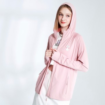 CACO-瑪麗貓UV變色章涼感外套‧親子款-男女共穿【J1DI556】