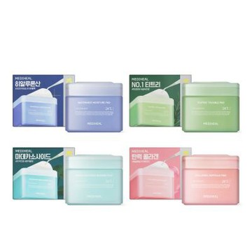 韓國 MEDIHEAL 爽膚棉片 100片 (盒裝) 多款可選
