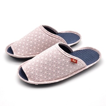 Cushion Maru 圓點緩衝室內拖鞋  1個  花卉 粉色  XL (250~260mm)