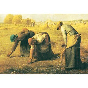 【拼圖貓】HM - 畫作系列-米勒 拾穗 台灣製 1000片拼圖 HM100-025