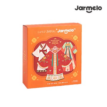 【JarMelo 原創美玩】錦繡霓裳無縫DIY禮盒(含6套服飾材料/附圖文說明書)