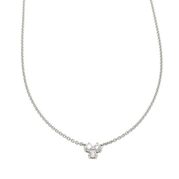 【二手名牌BRAND OFF】Tiffany & Co 蒂芬妮 PT950 鉑金 Aria 鑽石 項鍊