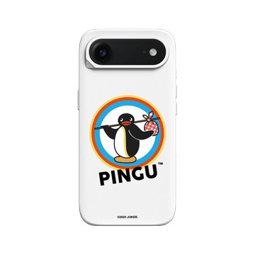 iPhone Air SolidX 白 - Pingu 企鵝家族 - 要跟我一起走嗎？