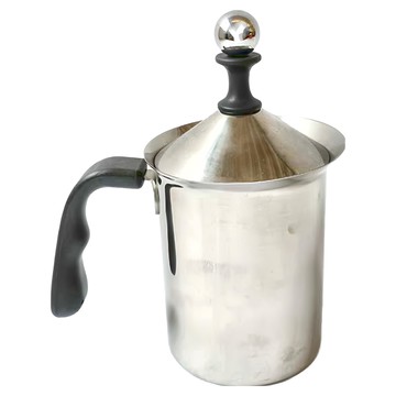 Pearl Horse 寶馬 電木柄雙層奶泡器 800ml  1個  銀色