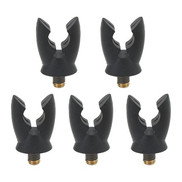 [waroom01] 釣魚竿休息頭防滑矽膠桿握把支架適用於海 5 件