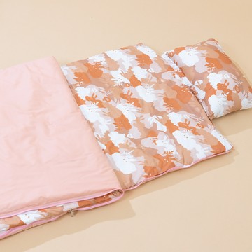 haha baby 兒童午睡3件組 附訂製款透明提袋  迷藏兔  150 x 130cm