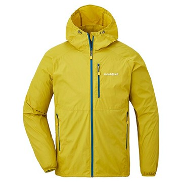 ├登山樂┤日本 mont-bell Wind Blast Parka 連帽風衣外套 男 黃 1103322YL