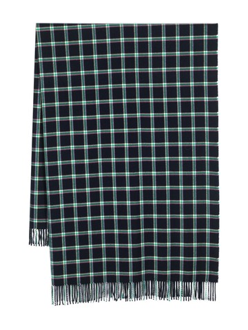 ETRO - plaid-check pattern scarf - women - Virgin Wool - One Size - Blue