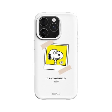 iPhone 16 Pro SolidX 白 - 史努比 Snoopy - 拍立得-來！笑一個