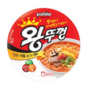 韓国食品 王蓋ラーメン (110g X 4ea)