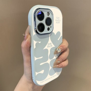 恭喜發財適用蘋果手機殼防摔保護套iPhone 16 15 14 13 12 11 Promax XR XS 8 7p