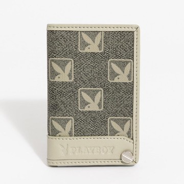 PLAYBOY - 配件小物-卡片夾 卡片夾系列 - 卡其色