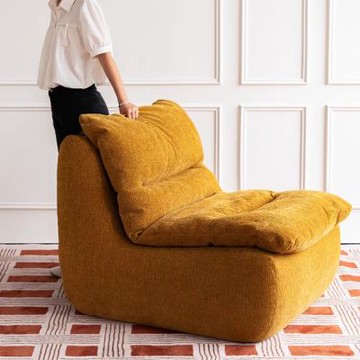 真空壓縮運輸 懶人沙發 可睡可躺 陽台客廳沙發 靠背椅 單人休閒沙發 布藝沙發