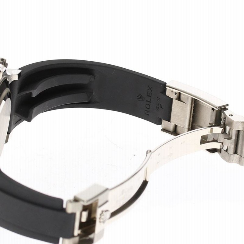 ROLEX デイトナ 専用 ブラック ラバーベルト【尾錠付きモデル