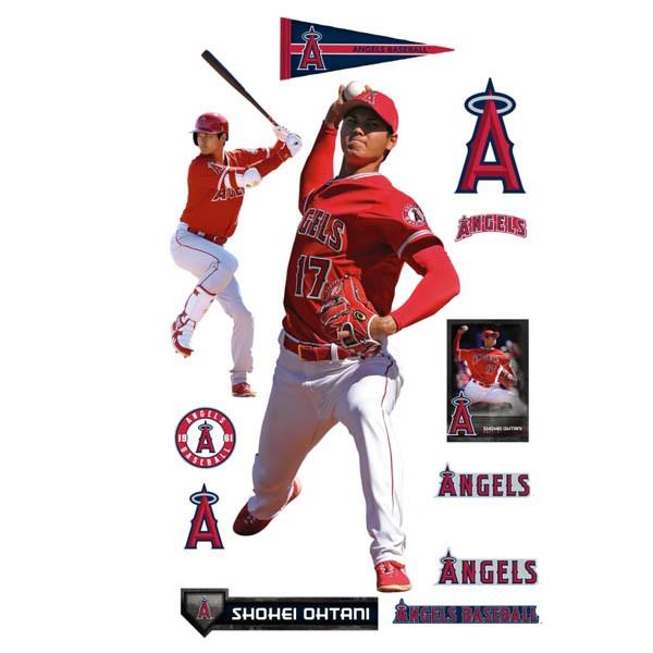 Fathead エンゼルス 大谷翔平 等身大 ステッカー MLB 公式-