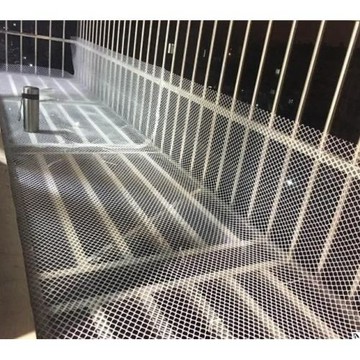 s鴿子墜落室外網片塑料漏鵪鶉花架組裝格子腳墊板隔斷狗窩陽