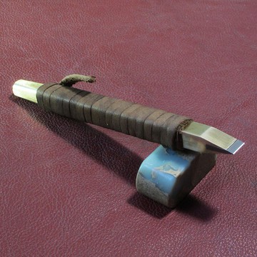 銅桿鎢鋼八角刻刀 篆刻刀石刻刀 硬質合金10mm 實用好用1入