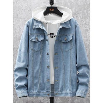 2025年春季新款男士牛仔外套修身百搭帥氣韓版夾克男春秋上衣潮流